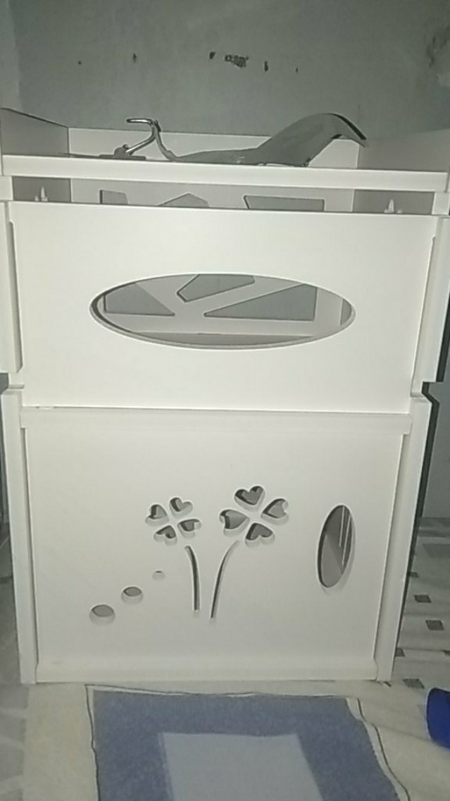 Je Rak Dinding Kamar Mandi Dw15 Rak Toilet Tempat Tissue Kosmetik Organizer