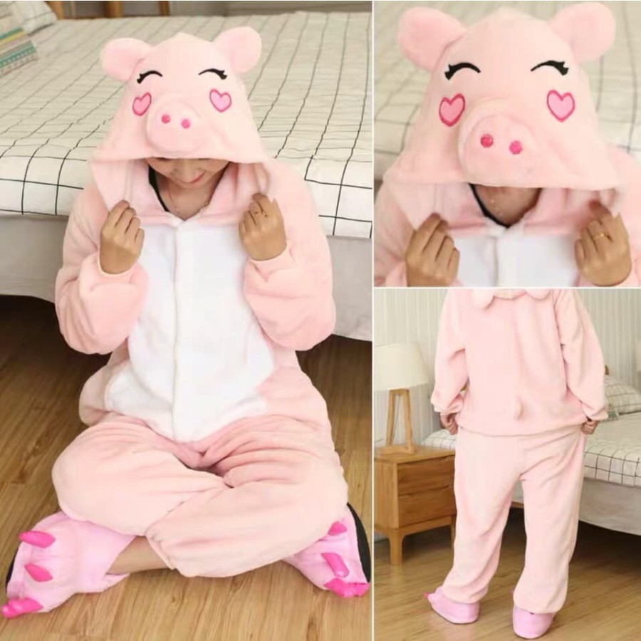 BAJU ONESIE BONEKA POKEMON PIKACHU PIYAMA KOSTUM - M Unicorn Dewasa Tidur Piyama Tidur New PART A2I9