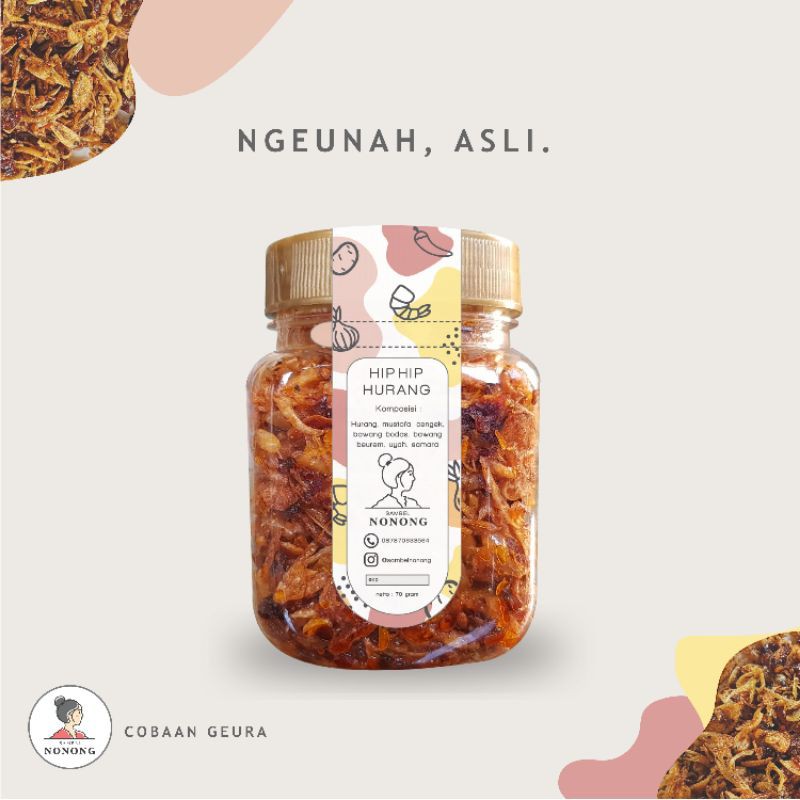 

Sambel Nonong HIPHIP HURANG