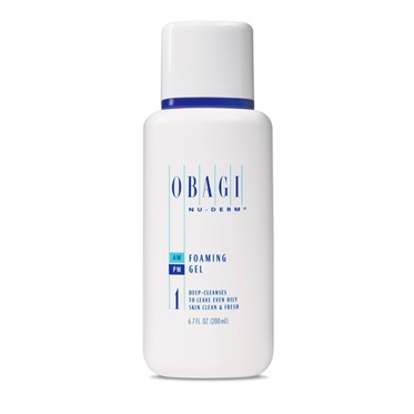 Obagi NU-DERM Foaming Gel 198ml - Foaming Gel cocok untuk kulit berminyak, kombinasi, normal, dan be