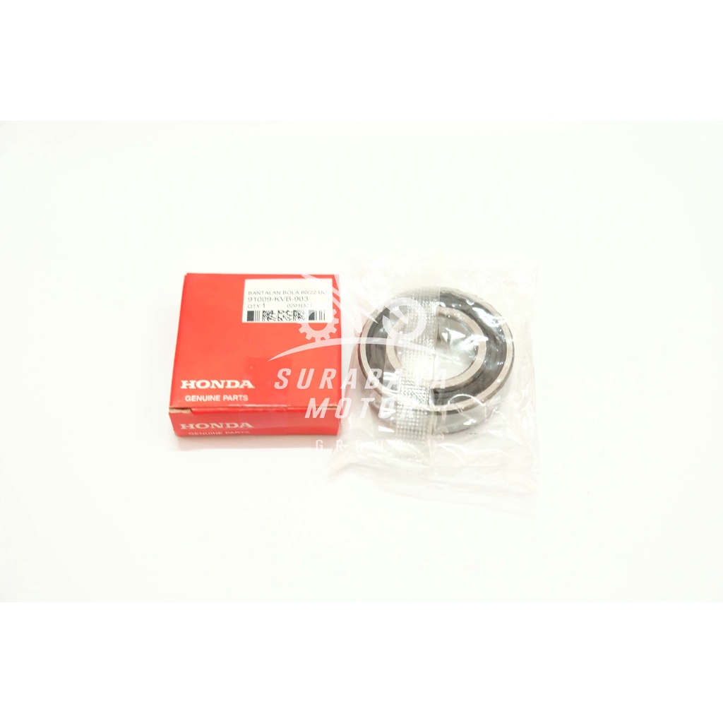 Laher Bearing 60/22 Roda Belakang Vario Beat Scoopy Genio ORIGINAL HONDA AHM As ORI 6022 91009-KVB-903