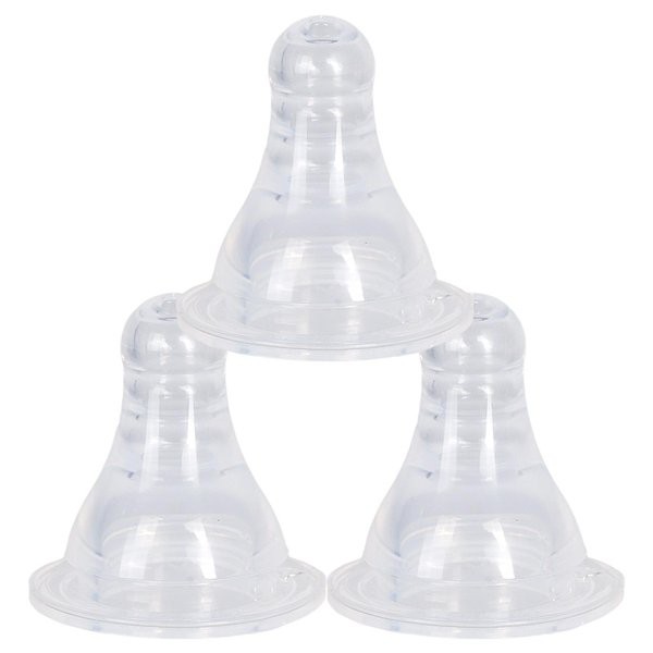 Pigeon Peristaltic Nipple Slim Neck 3pcs Blister M - Nipple Dot Bayi