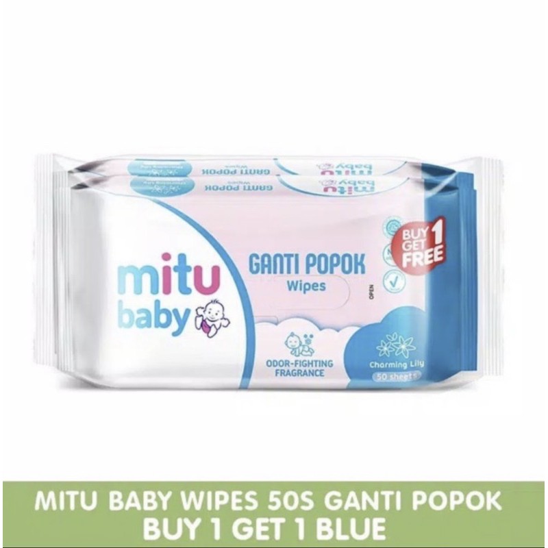 Mitu Baby Tissue Basah Buy 1 Get 1