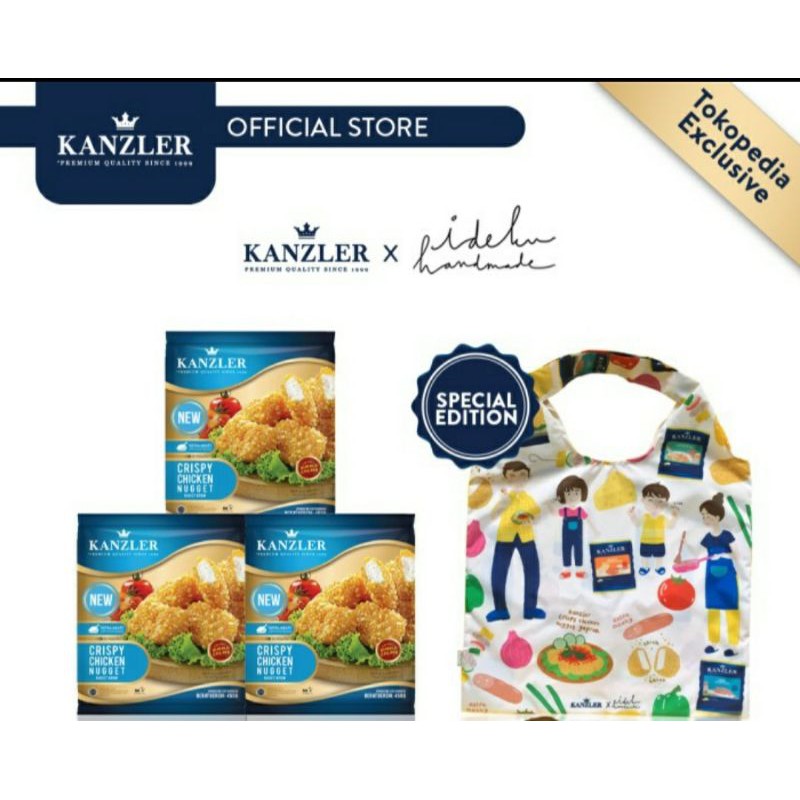 

Ideku Handmade Paket Kanzler Chicken Nugget FREE KANZLER X IDEKUHANDMADE SHOPPING BAG