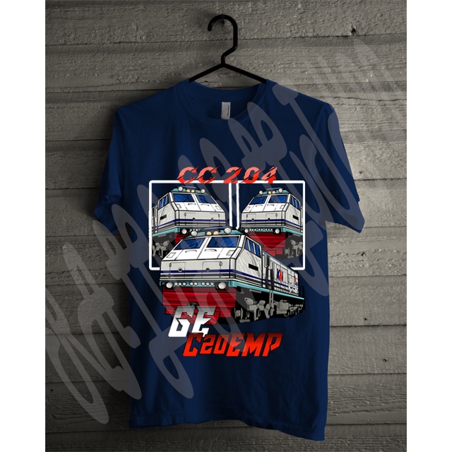 Kaos Kereta Api CC 204