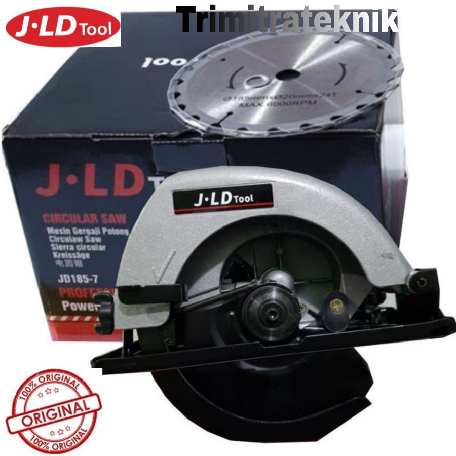 Mesin Potong Kayu 7" Circular Saw JD1857 / JD 1857 J.LD JLD