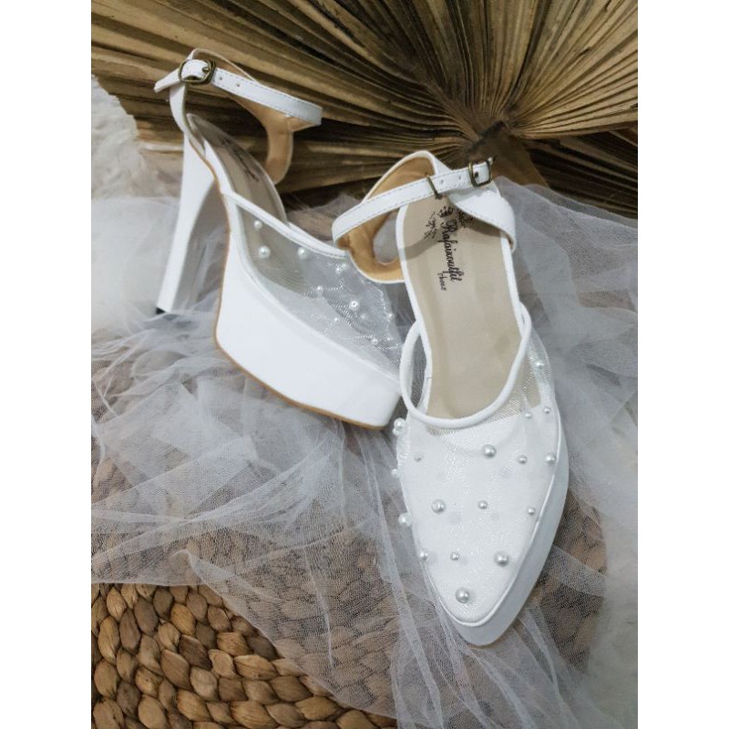 sepatu wedding murah sepatu wedding purri  tinggi 12cm