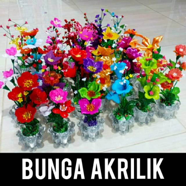 

bunga akrilik