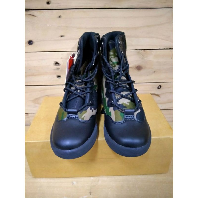 SEPATU BOOTS ANAK COWOK SEPATU TENTARA ANAK LAKI-LAKI ORIGINAL SEPATU ANAK TNI /KID437/