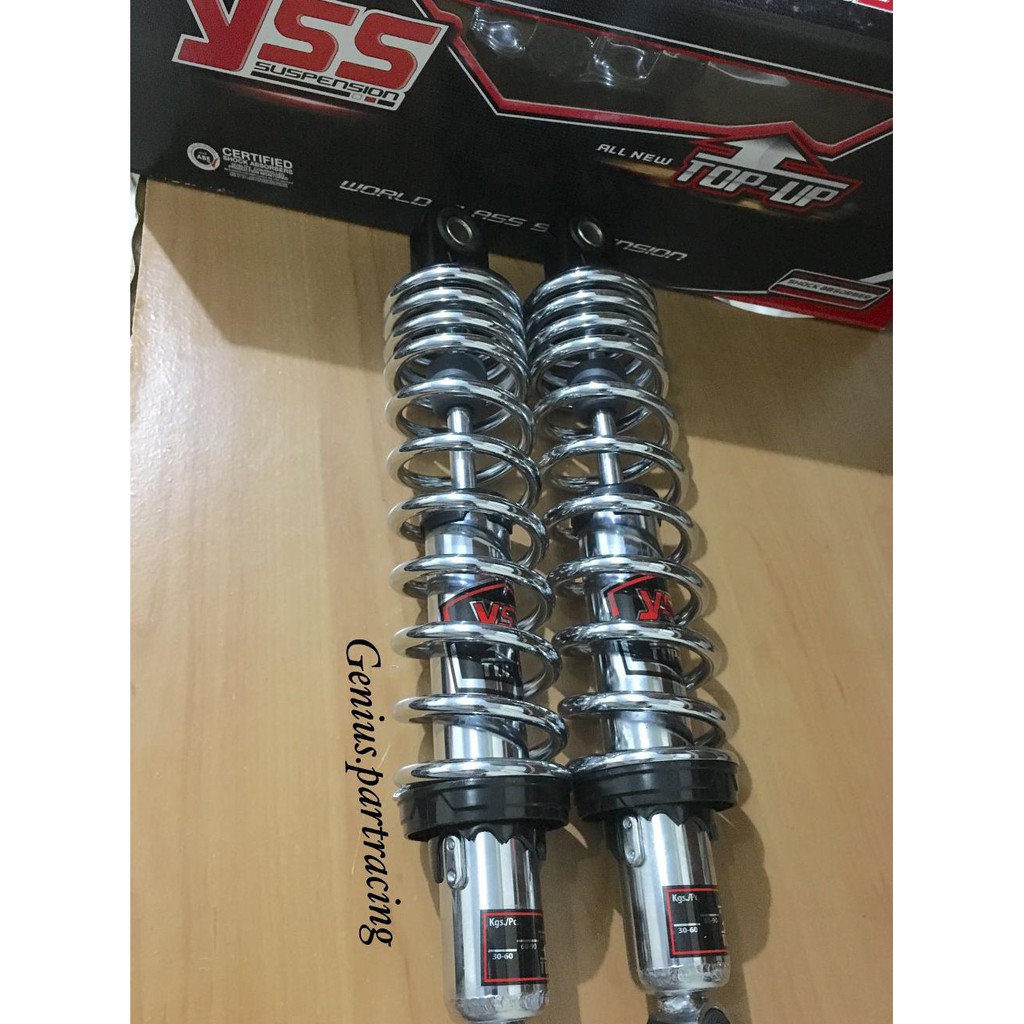 Terlaris!! Shockbreaker  Shock Yss All New  Top Up 280 320 340 360 Chrome