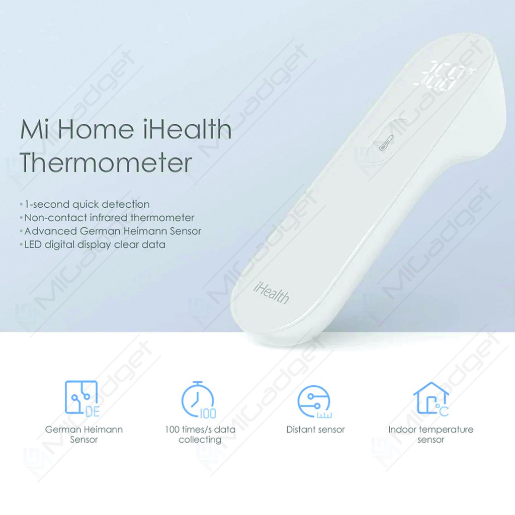 iHealth Thermometer Digital Infrared Termometer Suhu Tubuh