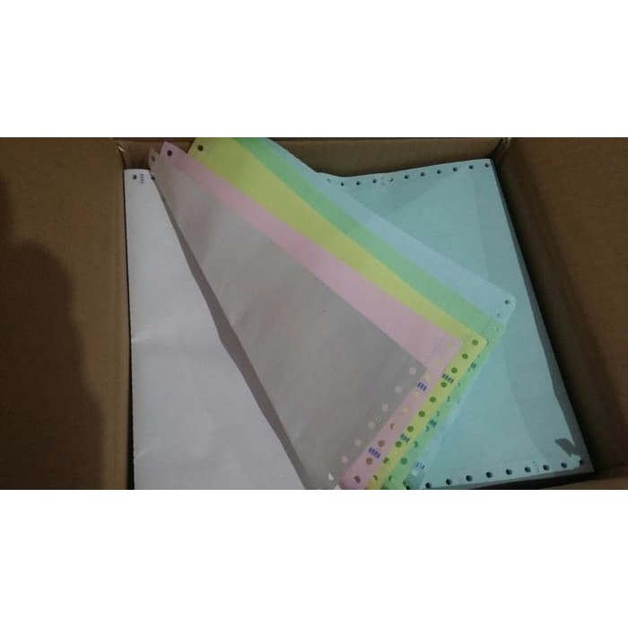 

Promo CONTINOUS FORM 9 1/2 11/2 5 PLY UKURAN ( 1 FAKTUR DI BAGI 2 ) Murah