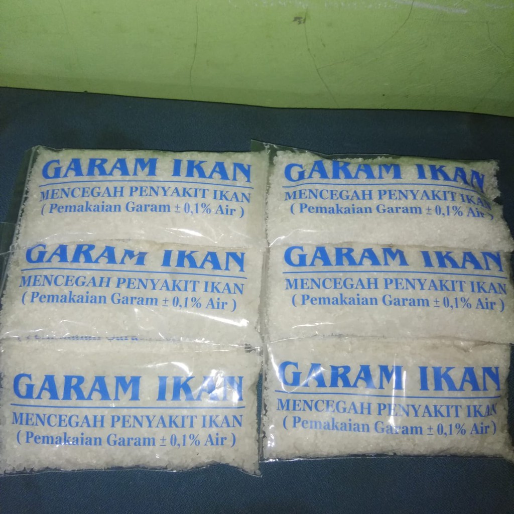 Garam Ikan Koi | Garam Kristal Ikan Import 500 gr