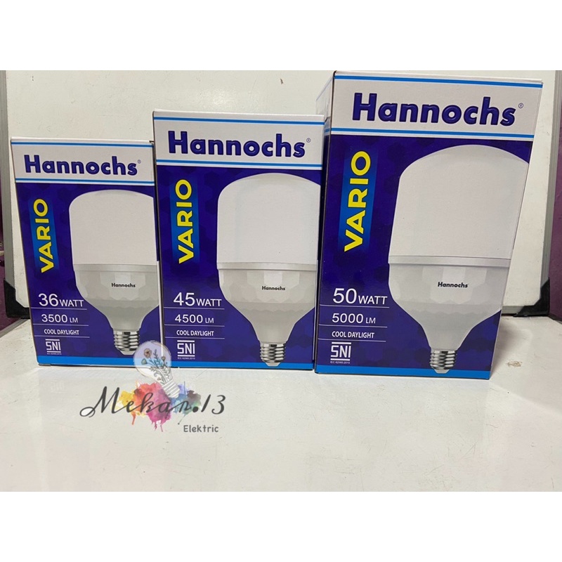 Lampu LED Hannochs VARIO 36 Watt/ 45 Watt/ 50 Watt SNI