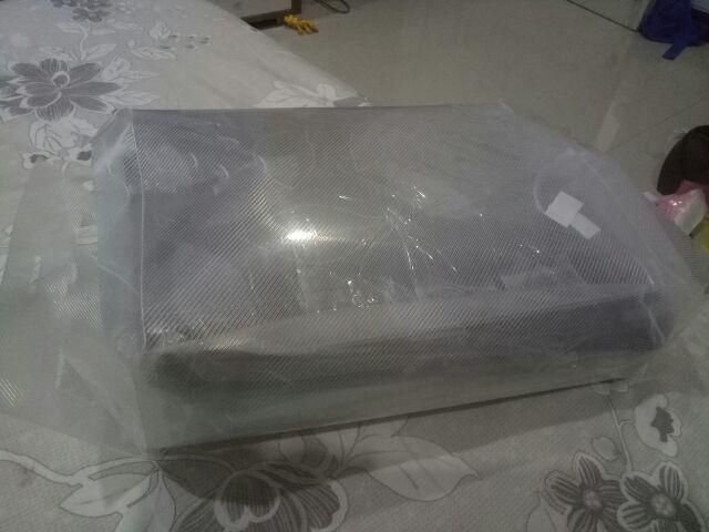 Tgb Kotak Sepatu Transparan / Transparant / Shoebox Dengan Gagang/handle