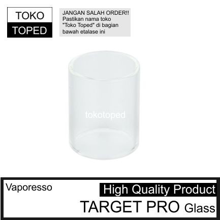 Vaporesso TARGET PRO Replacement Glass | 75w tank vape kaca pengganti