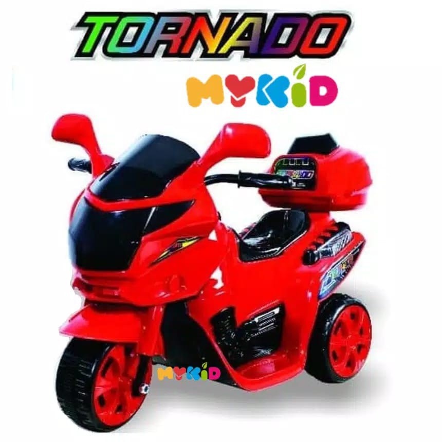Promo Mainan Motor Aki Anak Murahh.. Yotta Tornado (Bisa Cod)