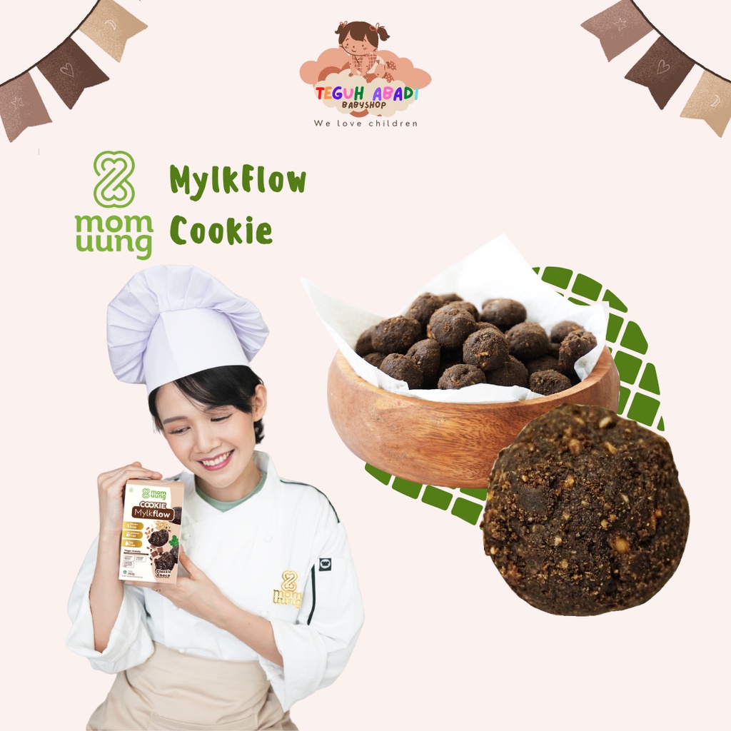 

[TA] Mom Uung Cookie Mylkflow - Cookie Ibu Menyusui - Kue Pelancar ASI