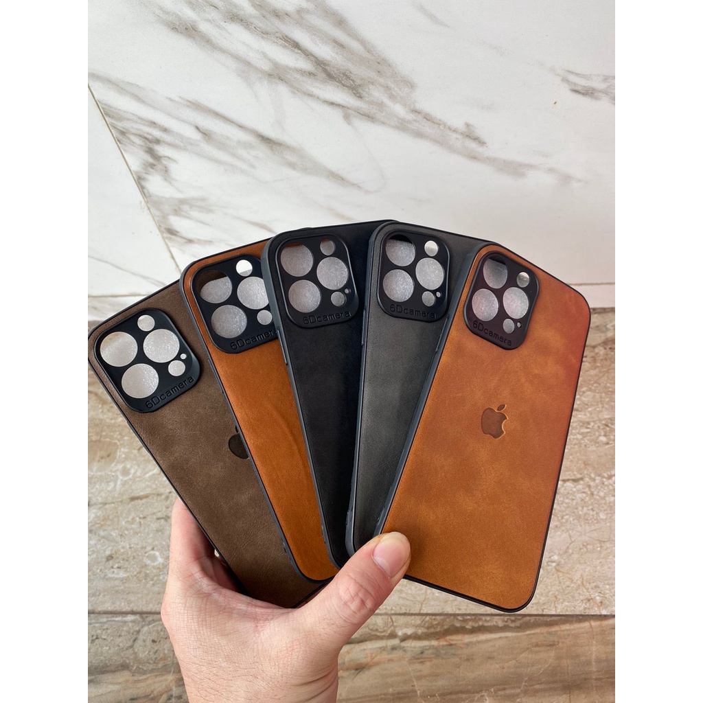 SOFT LEATHER CASE REDMI 9A 9C 10 10A 10C 11a 12c  WITH LOGO EMBOSS + PROTECTOR CAMERA