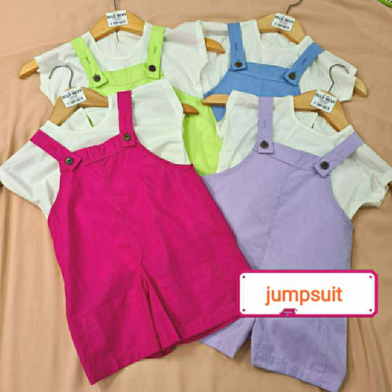 Jumsuit Anak + Kaos