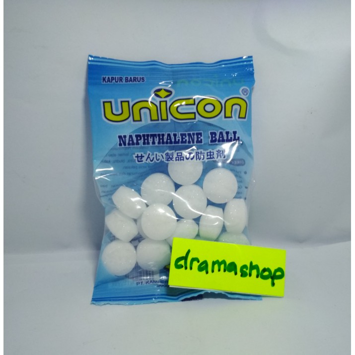 Kapur Barus Kamper Naphthalene Ball Pencegah Serangga Pack Kecil 25g