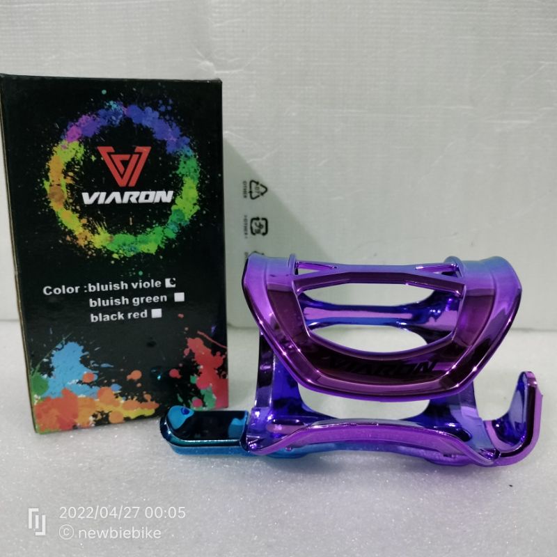 Bottle Cage Holder Viaron Rainbow | Tempat Botol Minum Sepeda - Viaron Original