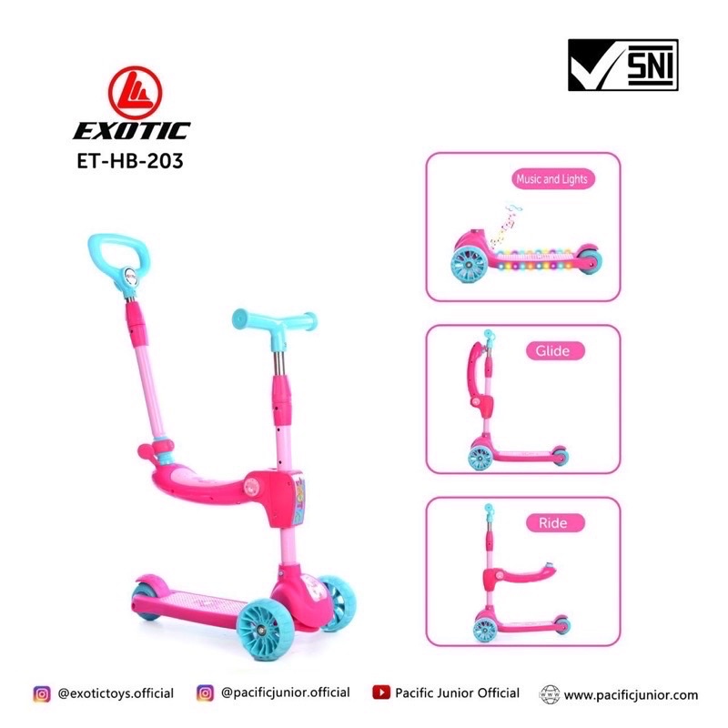 EXOTIC SCOOTER HB 203/204