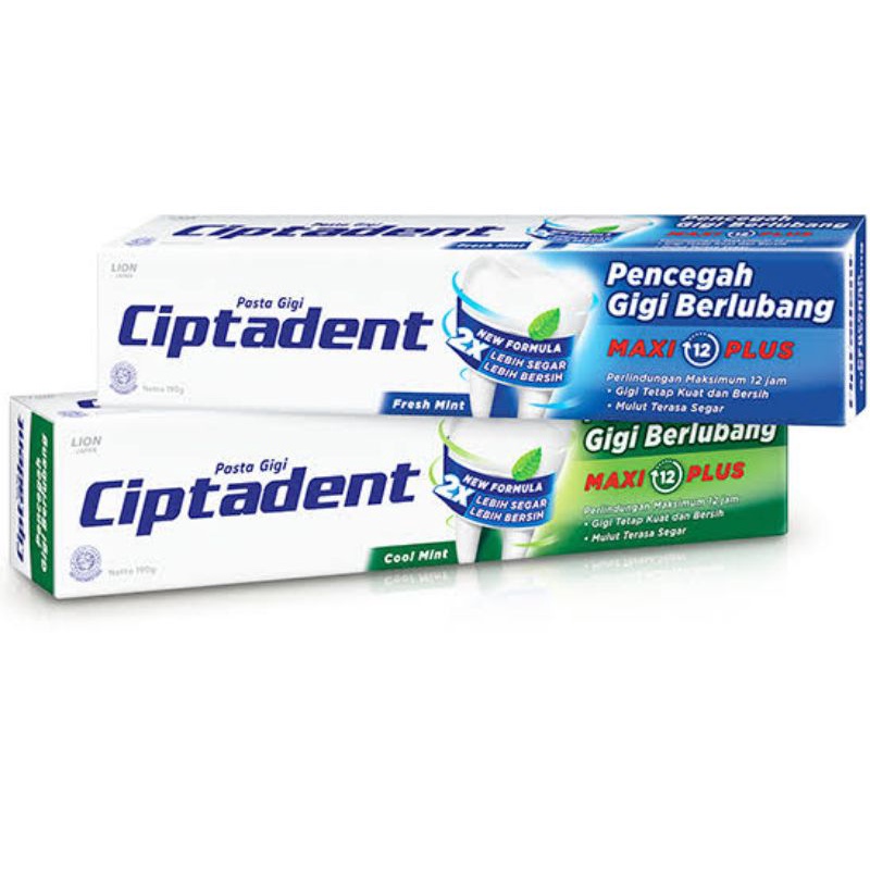 Ciptadent Fresh mint & Cool mint 190gram