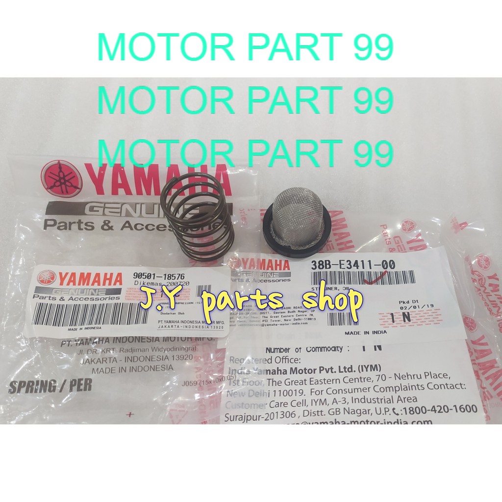 PER FILTER SARINGAN OLI MESIN BAWAH VIXION OLD LAMA OVI NEW BK8 NVL NVA ORIGINAL YAMAHA