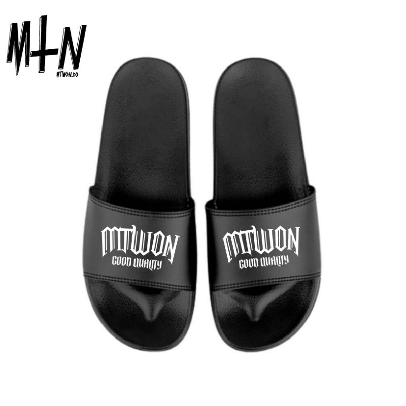 SANDAL SLIP ON | SENDAL | BRAND | MTWON GOOD QUALITY | METAL | SLIP ON PRIA WANITA