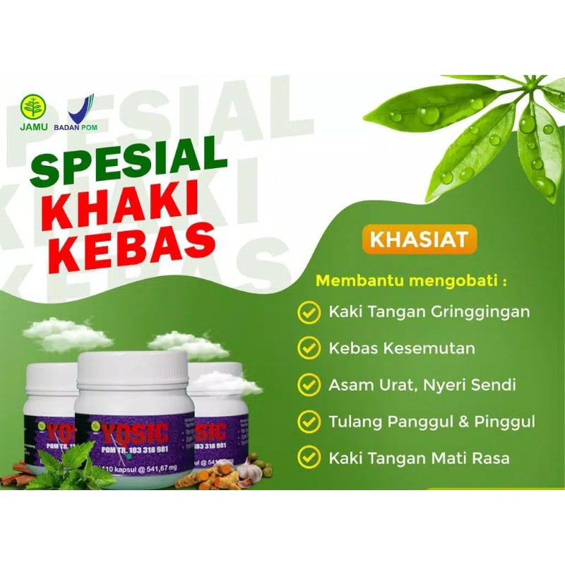 

OBAT HERBAL KAKI BEBAS YOSIC PUSPITA RADJA
