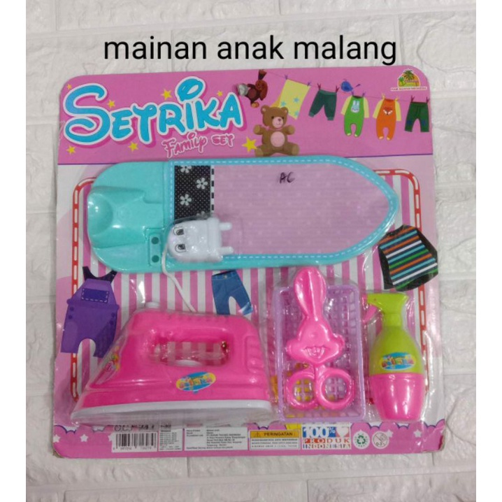 MAINAN ANAK SETRIKA-SETRIKAAN/SETRIKA FAMILY SET