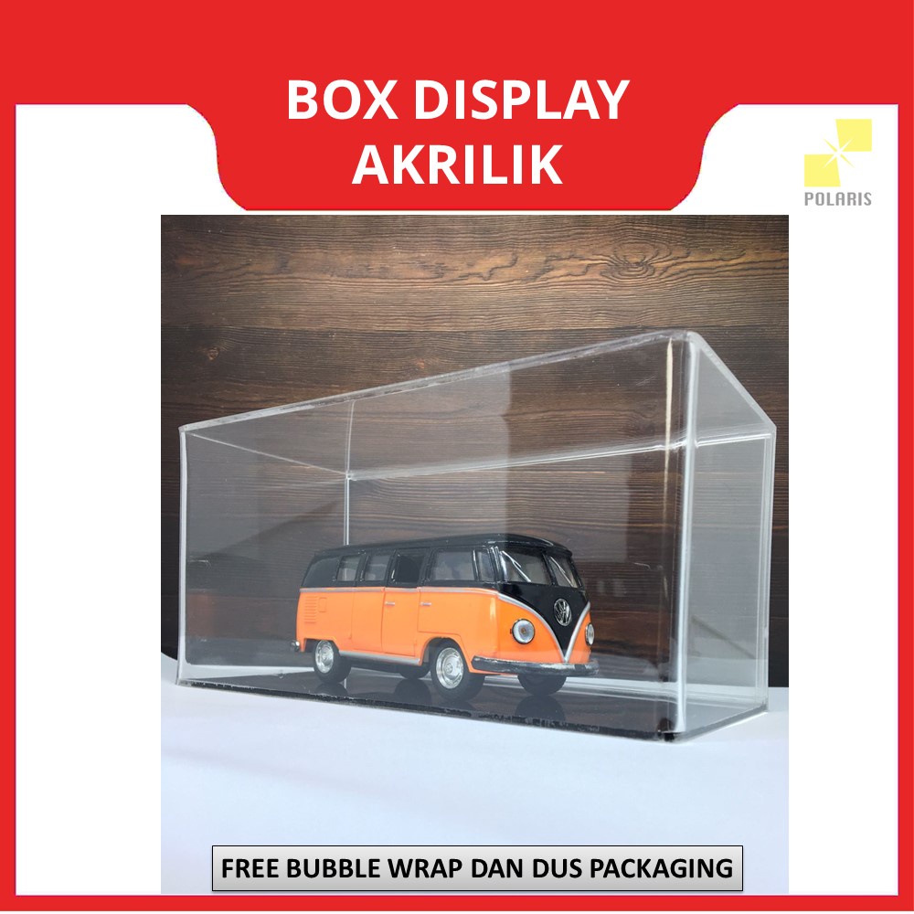 BOX DISPLAY ACTION FIGURE ACRYLIC - KOTAK MINIATUR AKRILIK STANDING - DIECAST PAJANGAN MINIFIGURE - KOTAK HOT WHEELS 24X12X12 CM