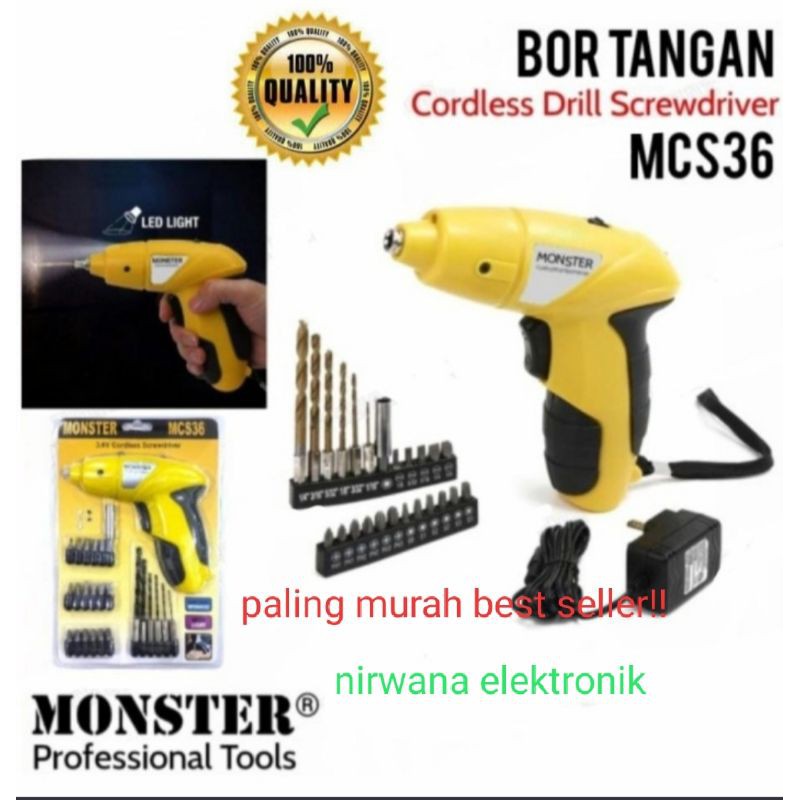 bor mini bor listrik obeng tangan home tools
