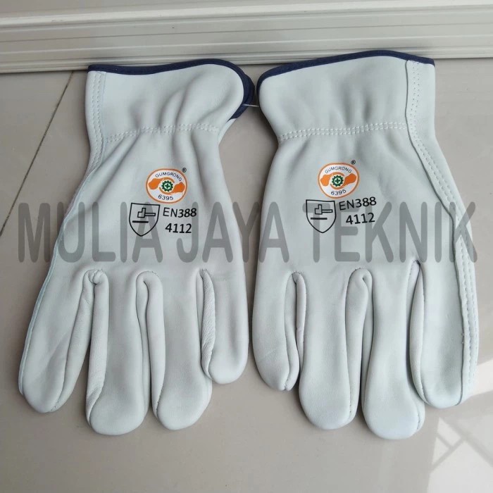 SARUNG TANGAN LAS ARGON BAHAN KULIT EN388