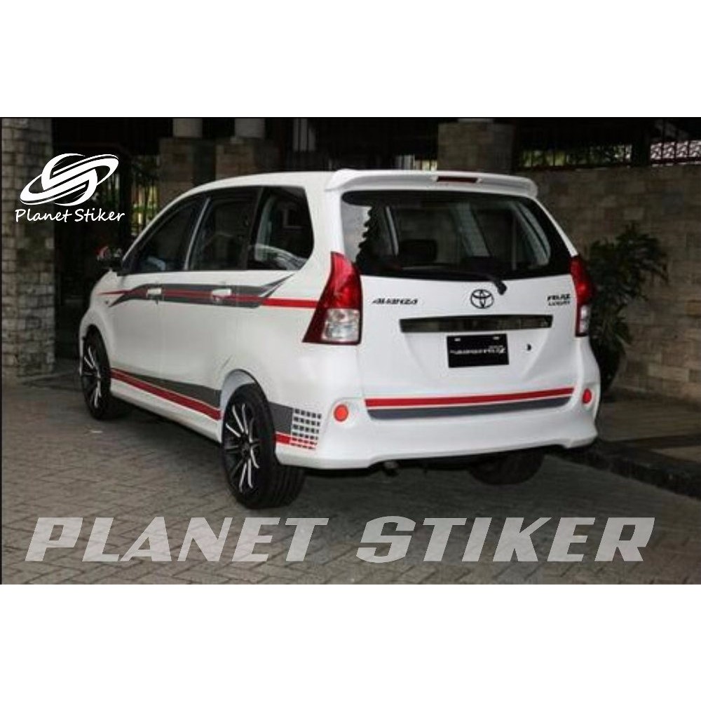 STICKER CUTTING STIKER MOBIL XENIA AVANZA VELOS ALL NEW GRAND NEW AVANZA ALL TYPE HASIL DAN K Shopee Indonesia