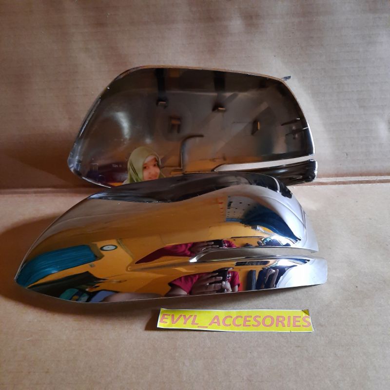 COVER SPION HONDA CRV TURBO  2013 UP CHROME CROME ORIGINAL