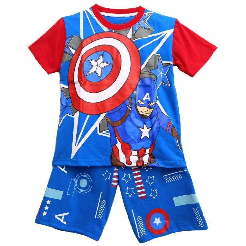 Mommy's Honey Captain America Setelan Anak [usia 1-6 tahun]