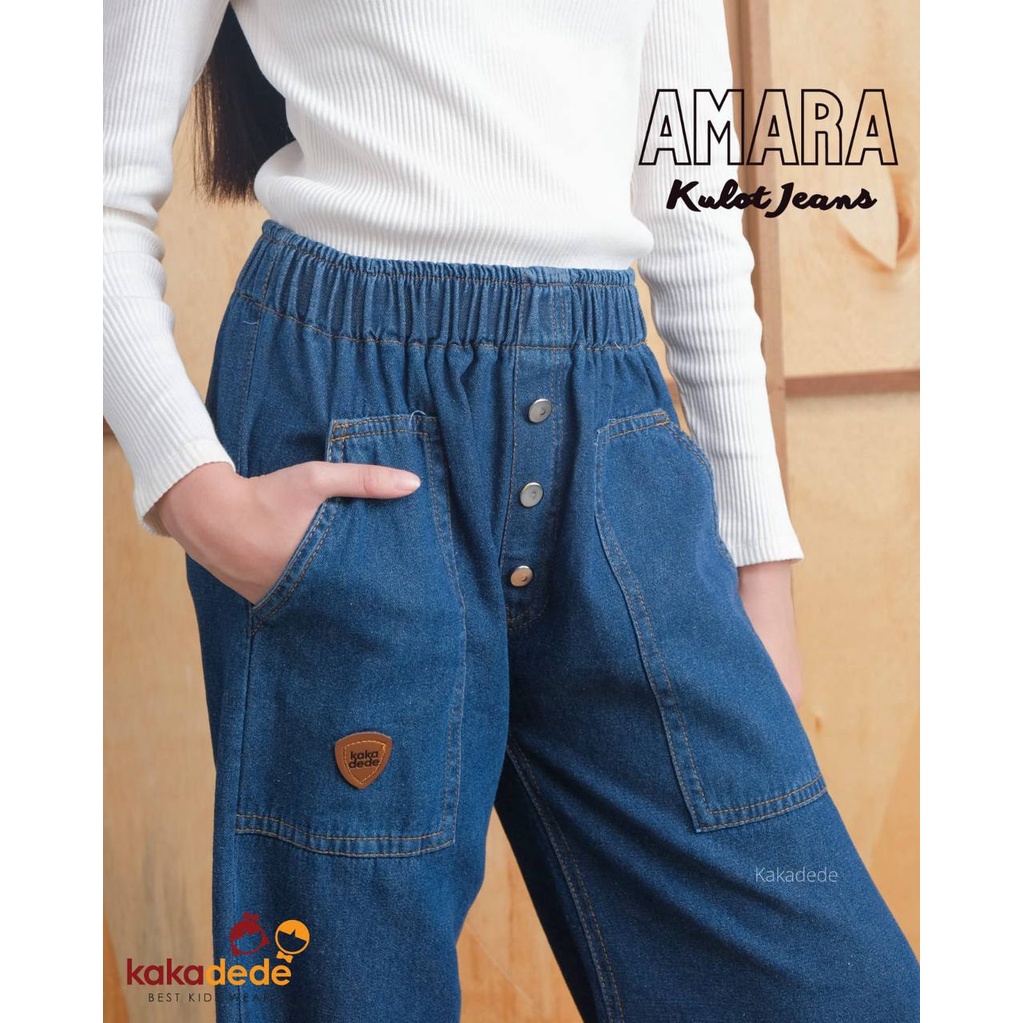 Kulot Jeans anak Amara Jeans by Kakadede