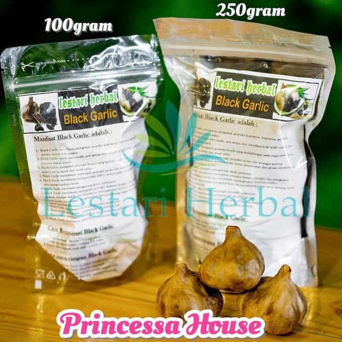 

864U675-A Black Garlic - Bawang Hitam Herbal - Bawang Hitam Ajaib - 250 Gram