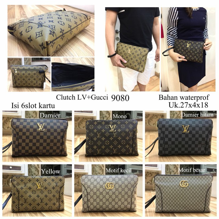 Clutch Lv,Gucci