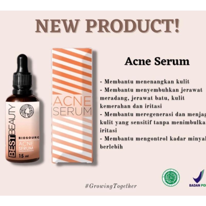 Best Beauty Serum Acne, Whitening, Dark Spot, Pink Jelly (cek DISKON)