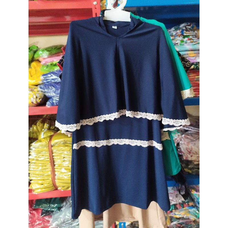 Gamis bayi perempuan syar'i dzalika 0 6 bulan - 2 tahun