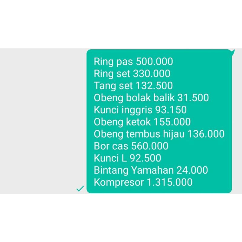 PAKET KUNCI KUNCI