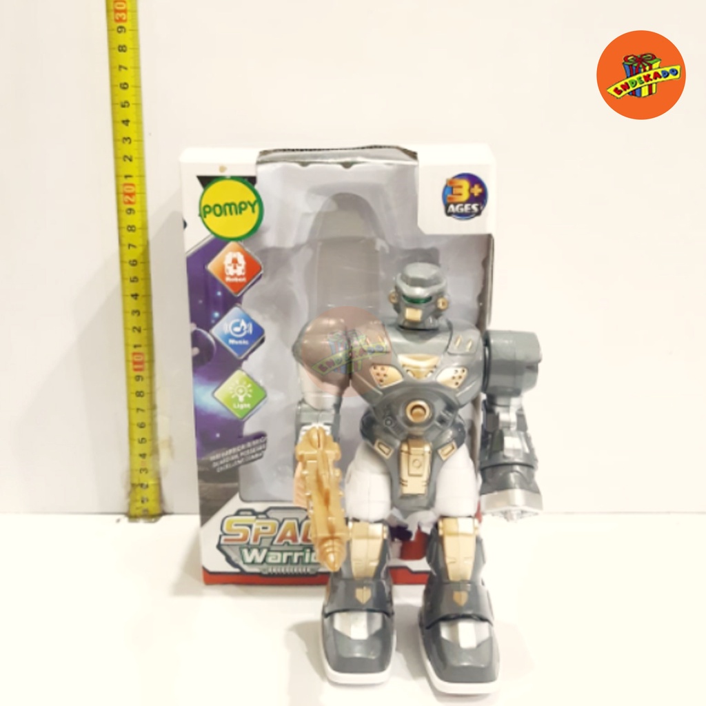 ROBOT SPACE WARRIOR - Mainan Robot Anak