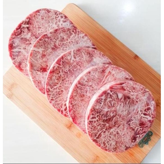 

Daging Sapi Ribeye Round Steak @1Kg - Super Empuk & Juicy !!! Store_Gemoy