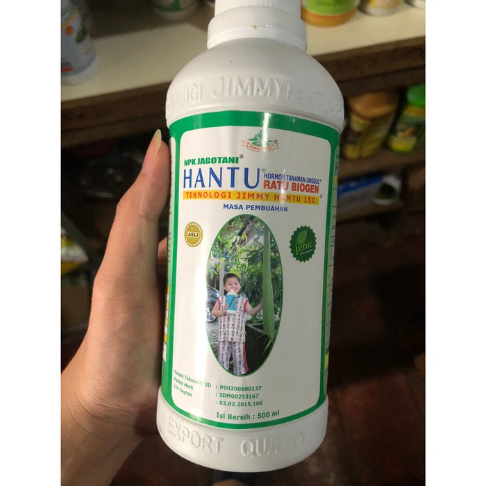 Pupuk NPK Jago Tani Hantu Biogen 500 ML.