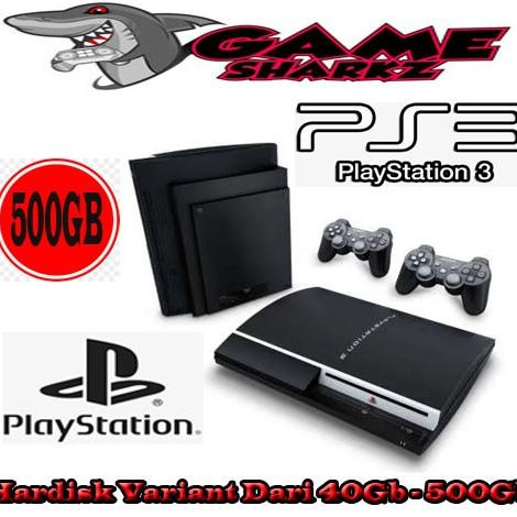 PS3 PS 3 SONY PLAYSTATION 3 FAT HDD 500GB