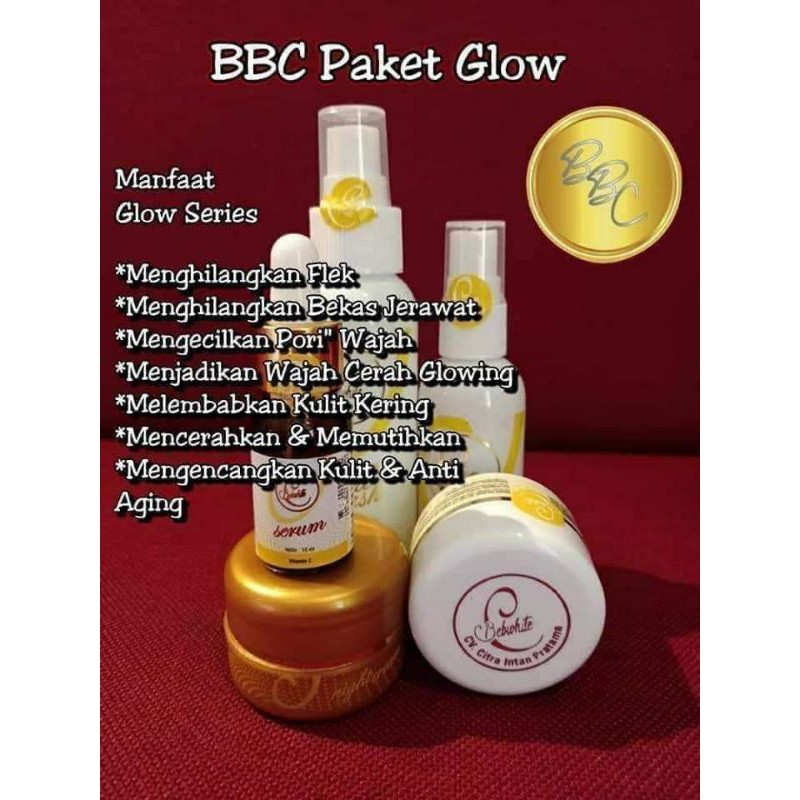 BBC cream glow dan acne
