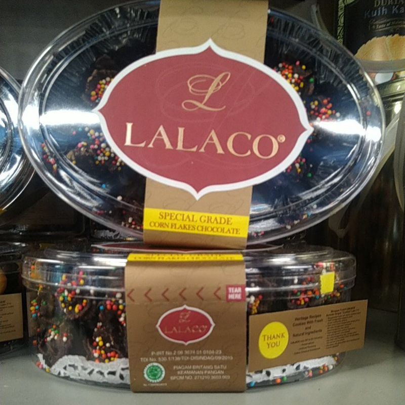 

Lalaco corn flakes chocolate wafer 249gr